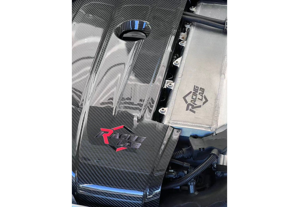 Carbon Fibre Half Engine Cover – Toyota GR Supra A90/A91 B58