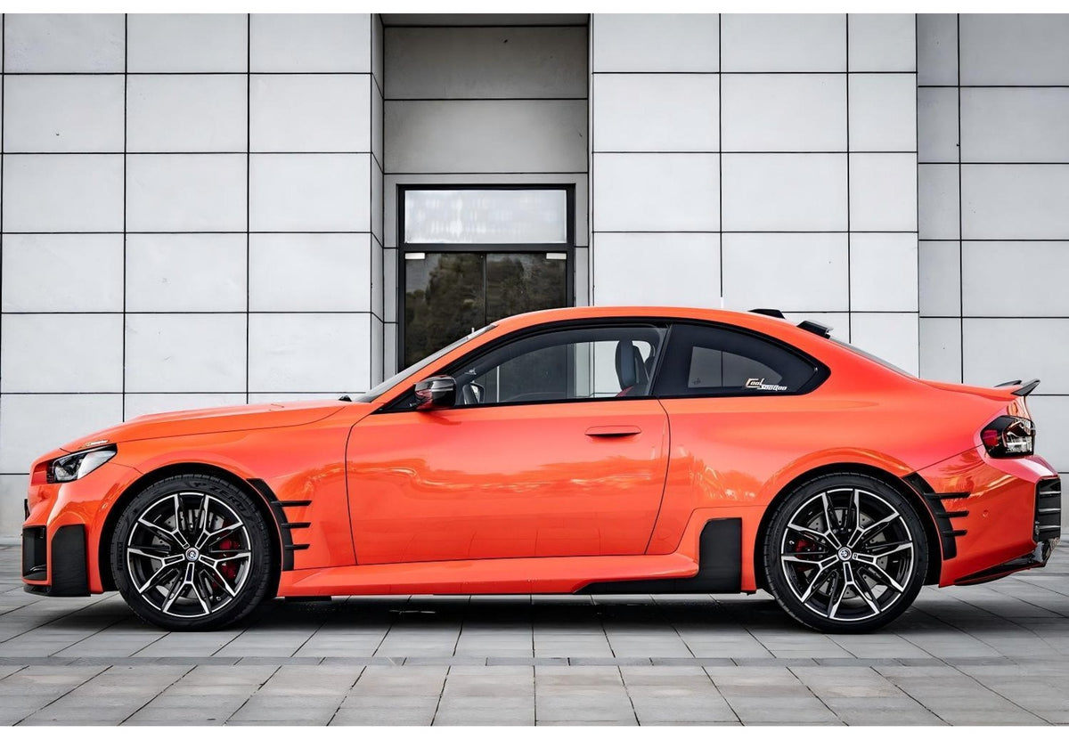 M Performance Style Pre Pregged Dry Carbon Fiber Side Skirt for BMW M2 G87 2023+