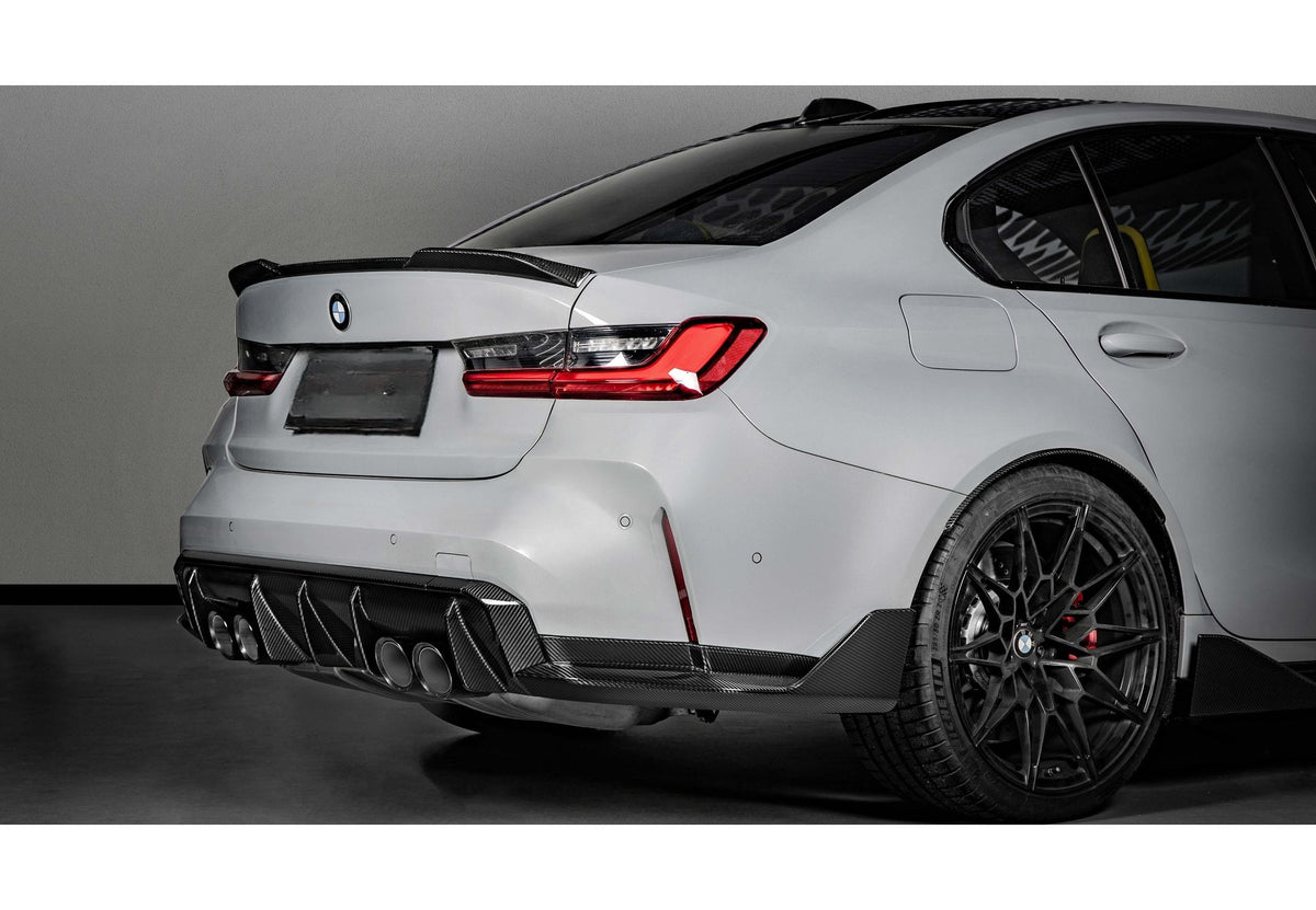 Pre-Preg Dry Carbon Rear Spoiler for BMW 3 Series G20 / M3 G80 2020+