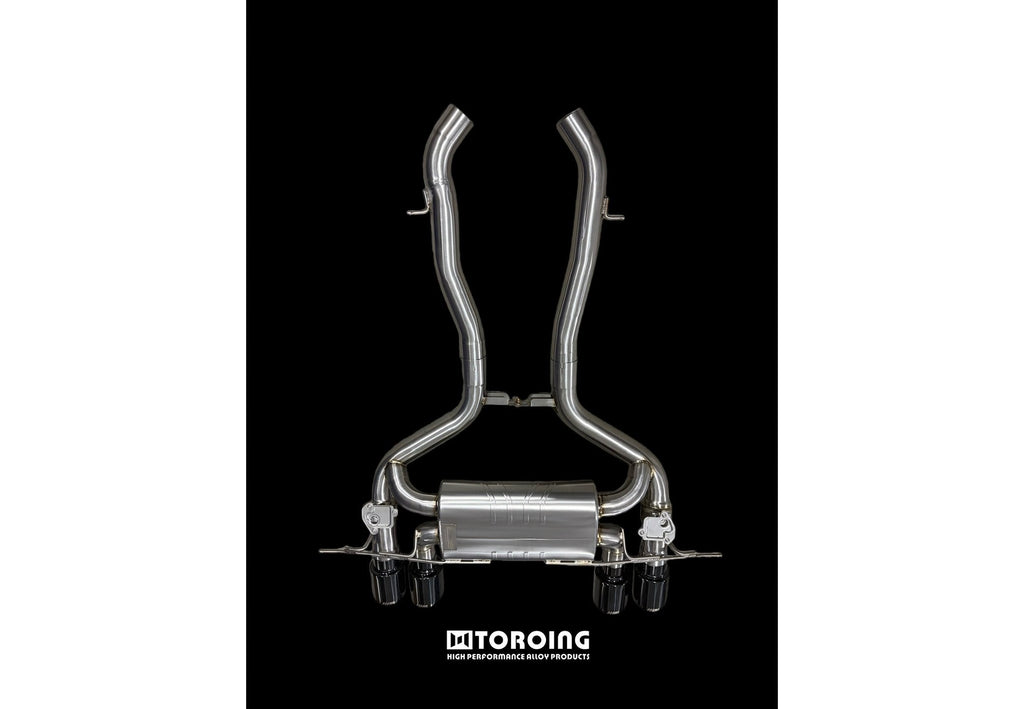 Toroing Valved Rear Exhaust System for BMW G87 M2
