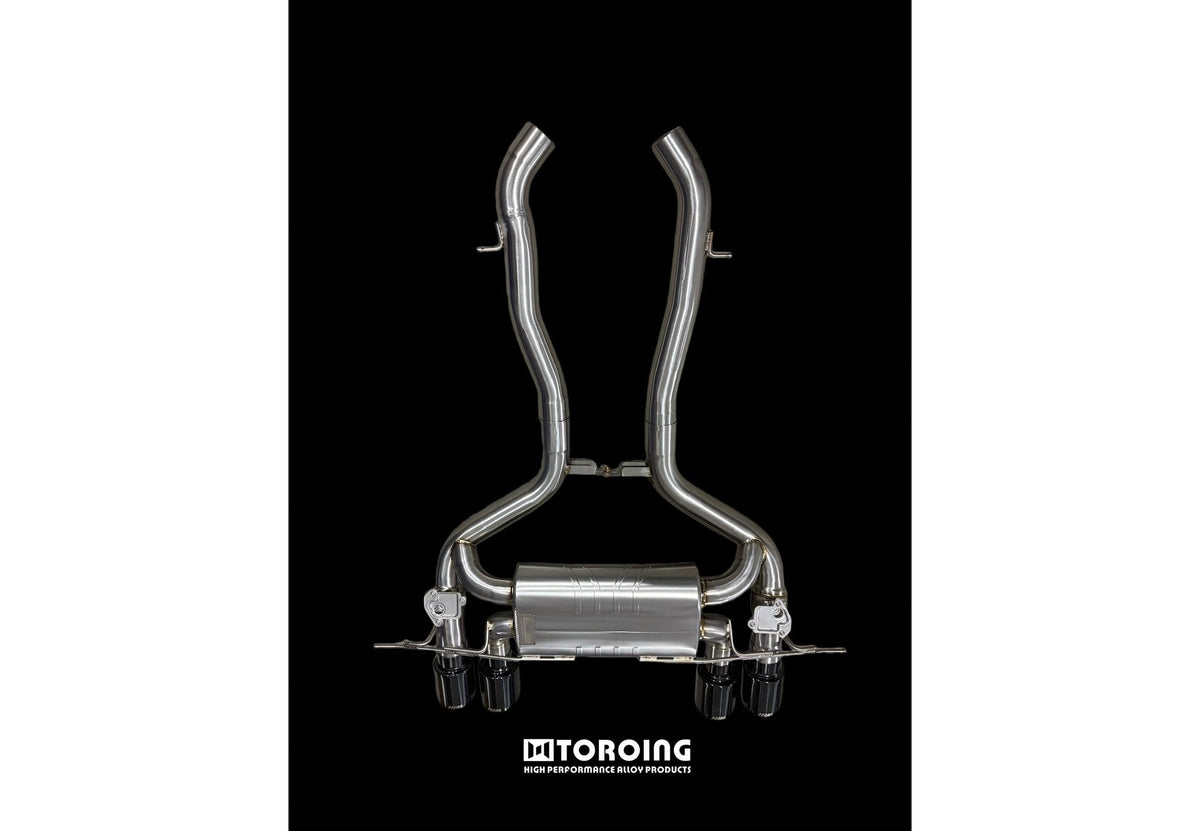 Toroing Valved Rear Exhaust System for BMW G87 M2