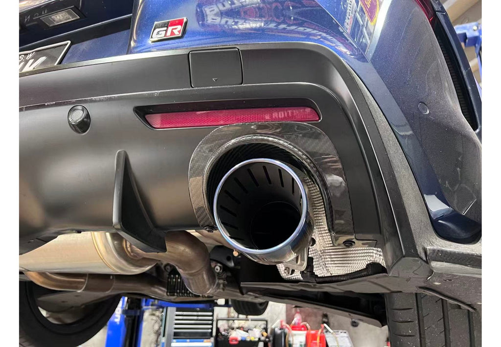 Exhaust Shields Cover Caps Carbon Fibre Toyota GR Supra A90/A91