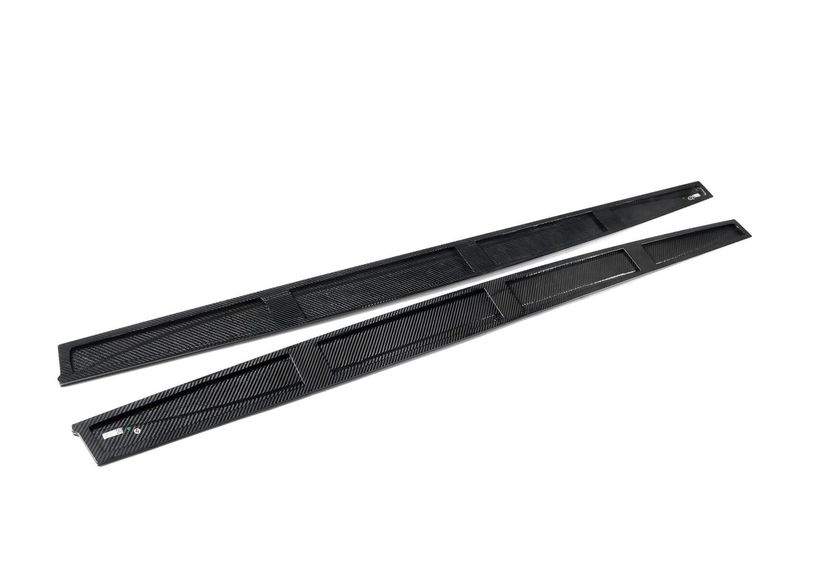 M Performance Style Pre Pregged Dry Carbon Fiber Side Skirts for BMW M3 F80 / M4 F82 F83 2014-2020