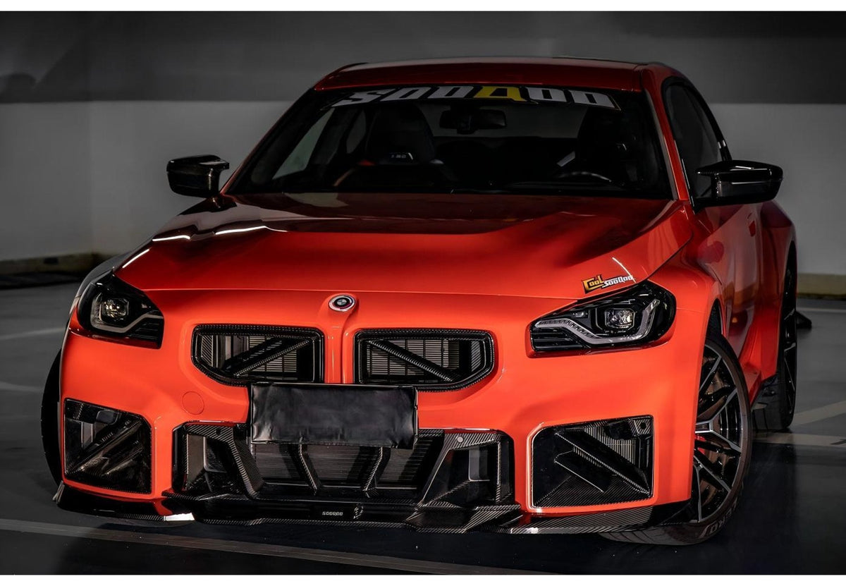Pre Pregged Dry Carbon Fiber Front Grille for BMW M2 G87 2023+