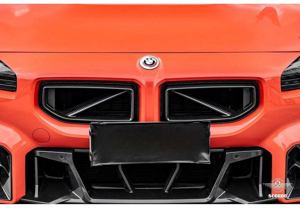Pre Pregged Dry Carbon Fiber Front Grille for BMW M2 G87 2023+
