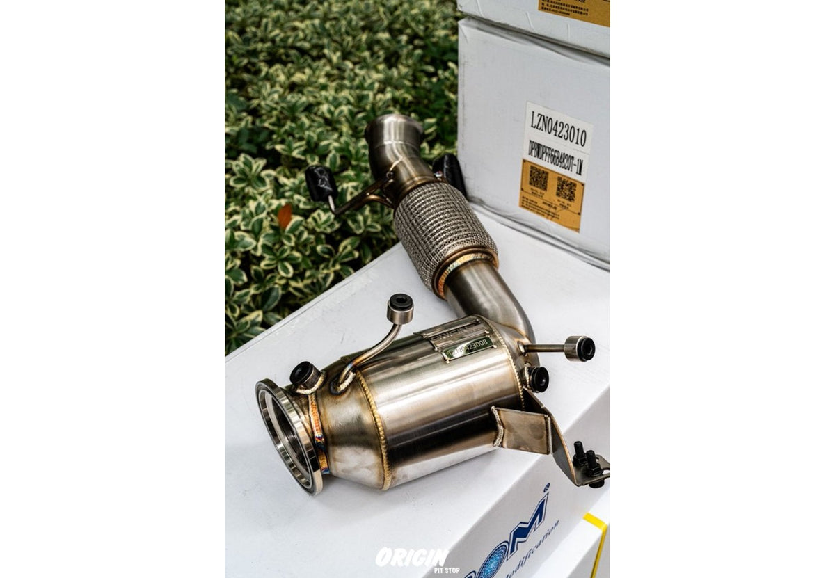 MINI F65/F66/F67 OPS x JBOM Super 100-Cell Downpipe