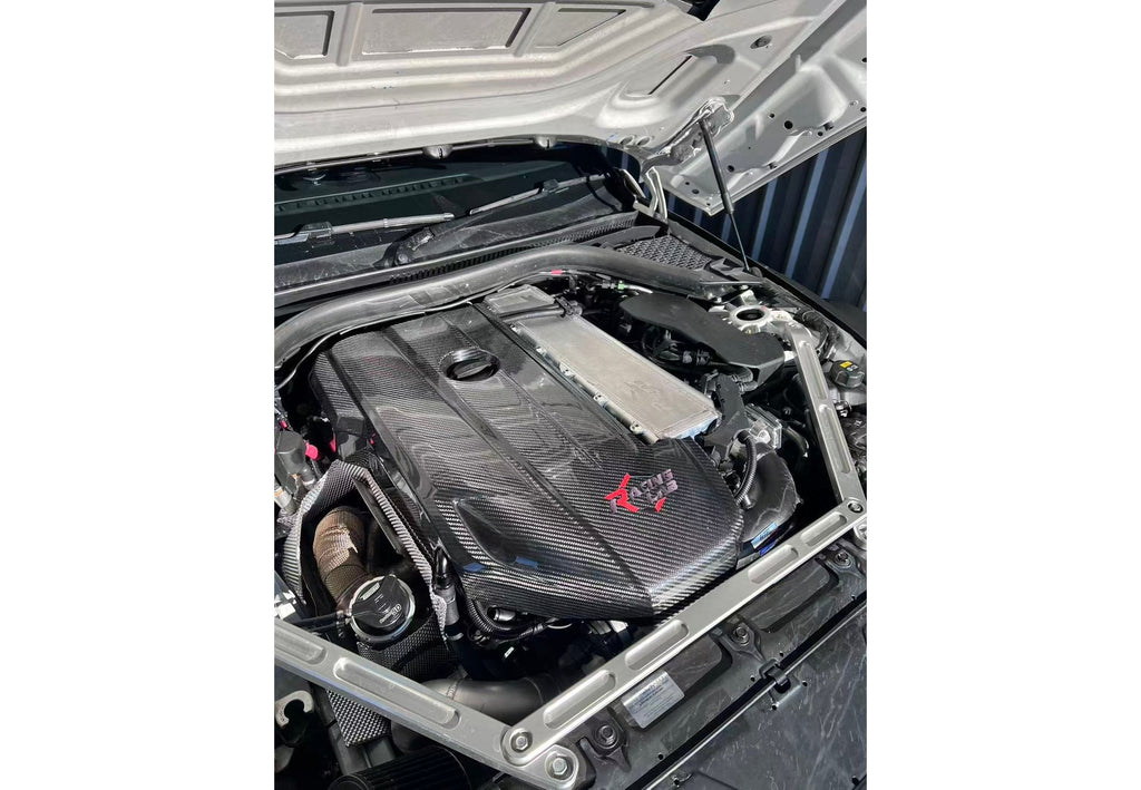 Carbon Fibre Half Engine Cover – Toyota GR Supra A90/A91 B58