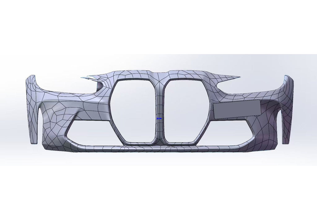 Racing Lab No-Drill Front Licence Plate Mount – BMW G80 M3 / G82 G83 M4
