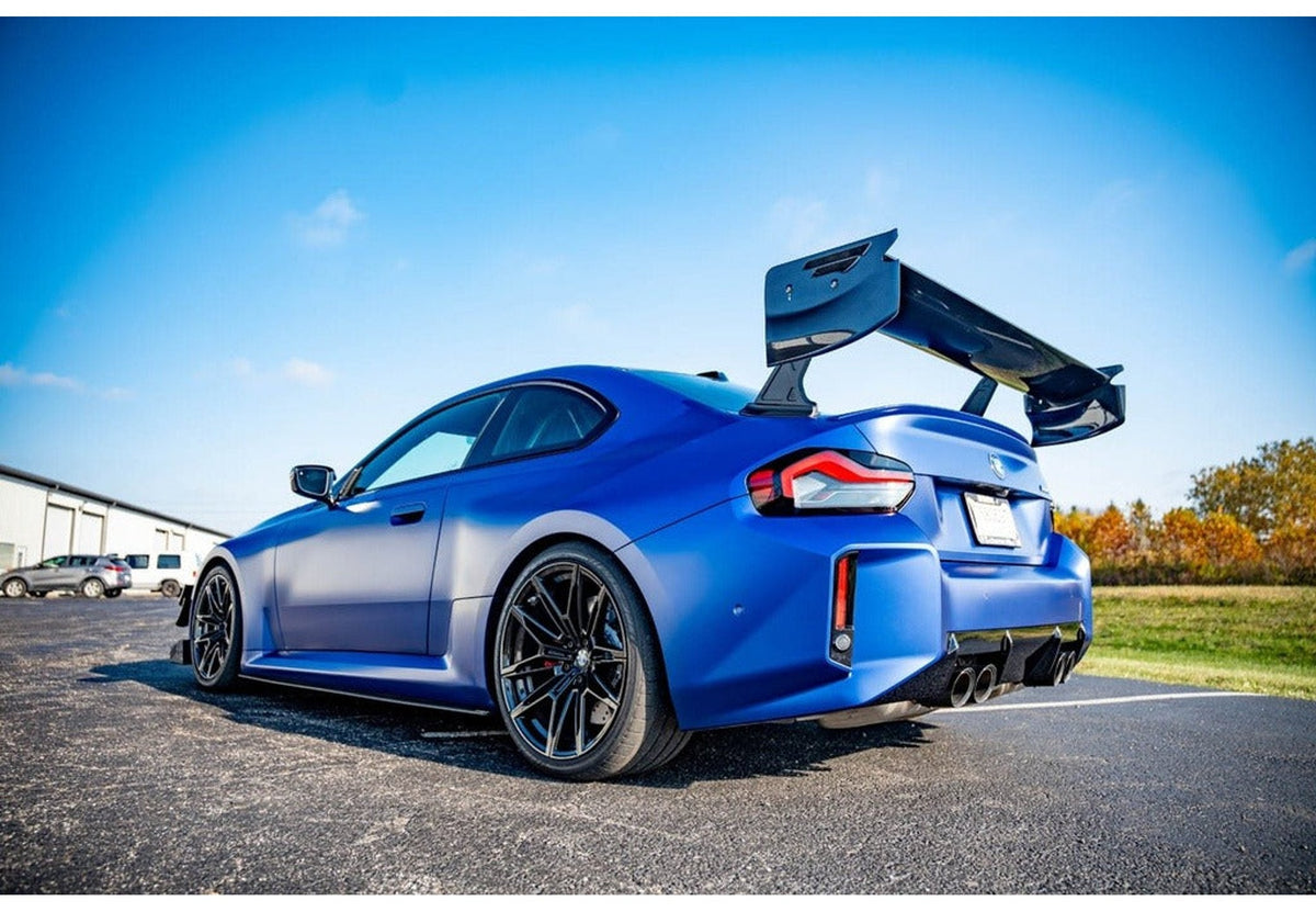 BMW G87 M2 Verus V1X Swan Neck Rear Wing Kit