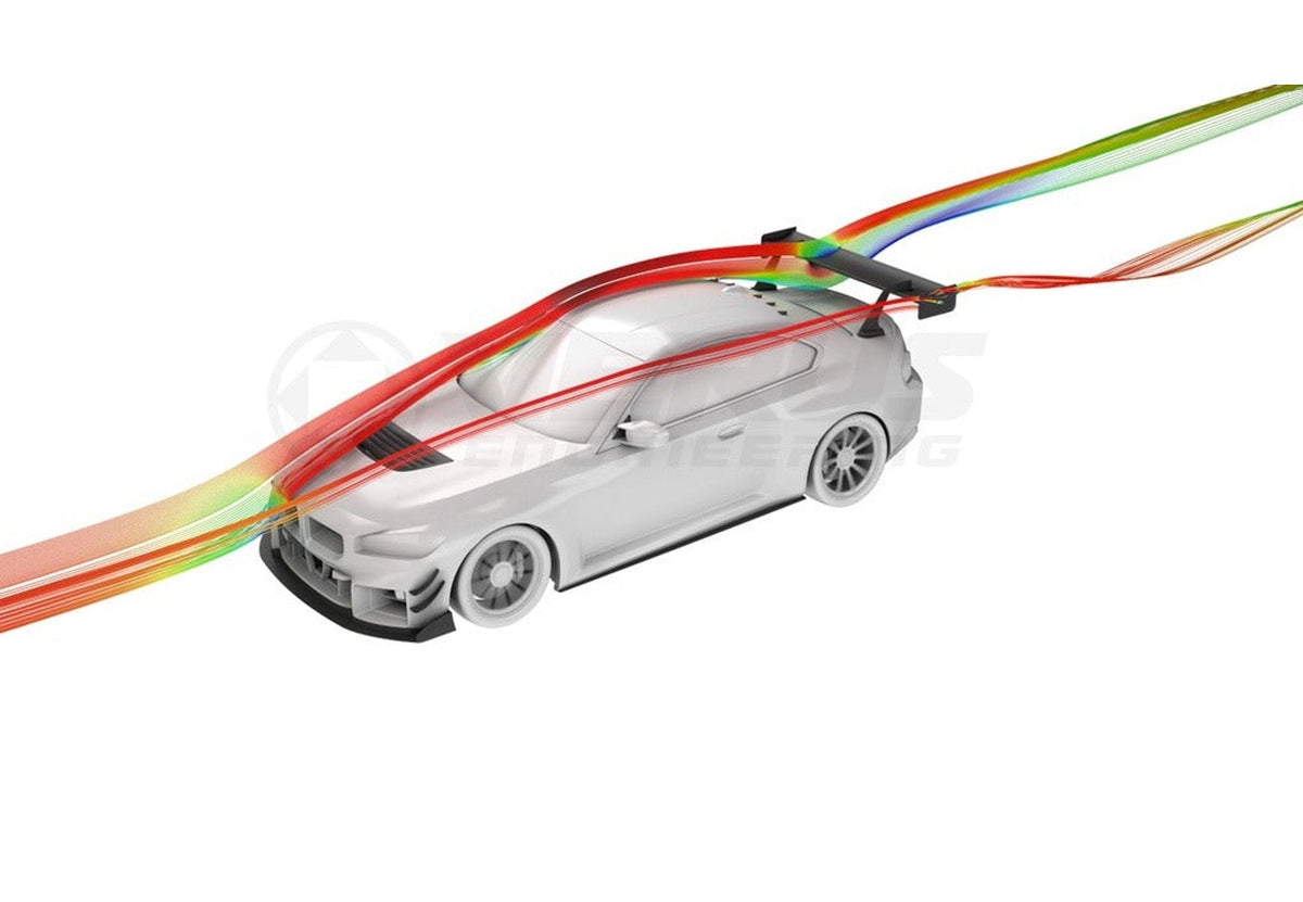 BMW G87 M2 Verus V1X Swan Neck Rear Wing Kit