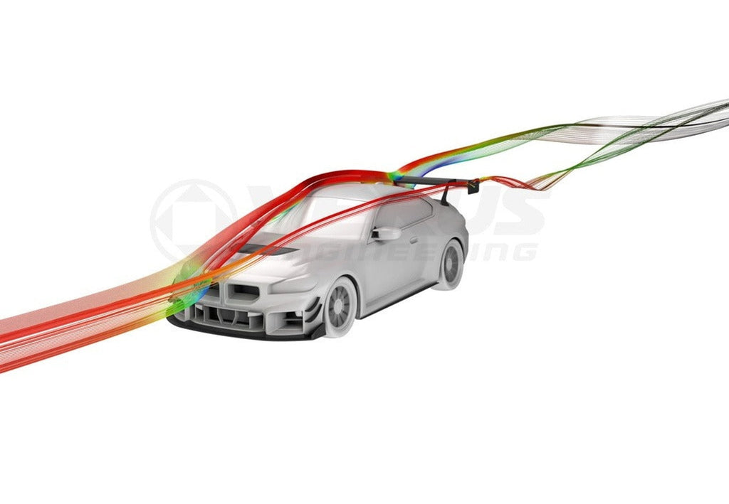 BMW G87 M2 Verus V1X Swan Neck Rear Wing Kit
